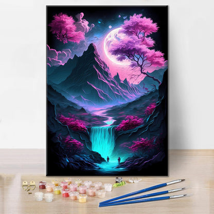 Sakura Valley Art – Malen nach Zahlen