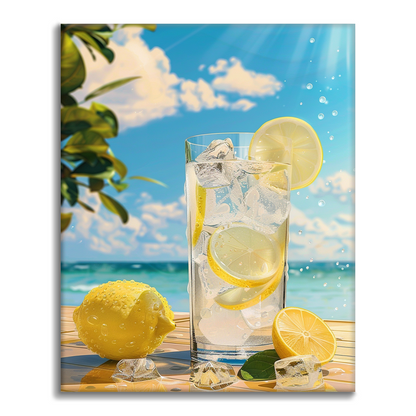 Limonade – Malen nach Zahlen