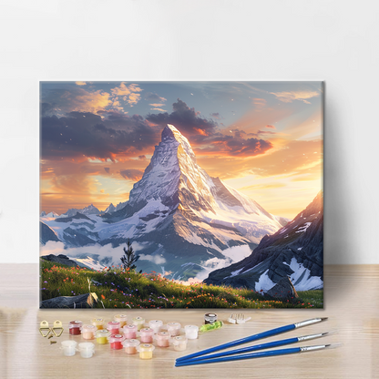 Matterhorn – Malen nach Zahlen