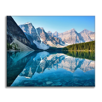 Moraine Lake – Malen nach Zahlen